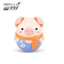 plastic pig  tumbler roly-poly baby educational toy for promotional toys